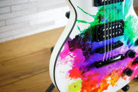 Load image into Gallery viewer, Dean Thoroughbred X Electric Guitar 3 Way Pickup Switch in Limited Edition Color Blast 2022 GuitarSloth
