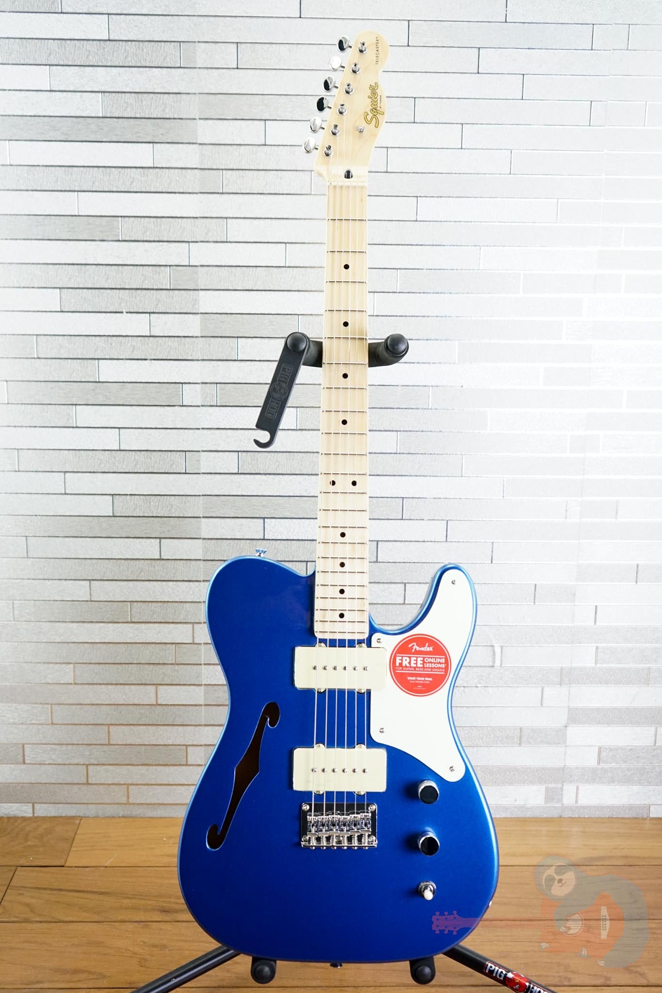 Squier Paranormal Cabronita Telecaster Thinline Lake Placid Blue Electric  Guitar B-Stock